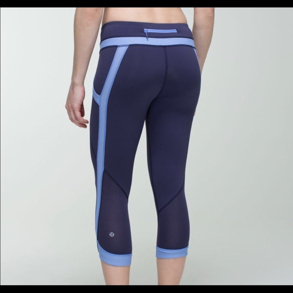 Blue lululemon leggings